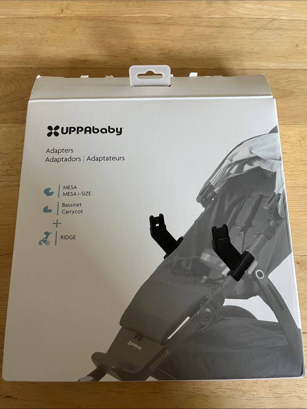 UPPAbaby Ridge stroller adapters for Mesa car seat & bassinet